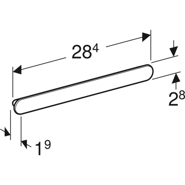 Vedin puu IDO 25,6cm tammi