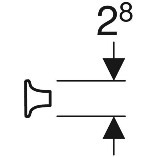 Vedin puu IDO 25,6cm tammi