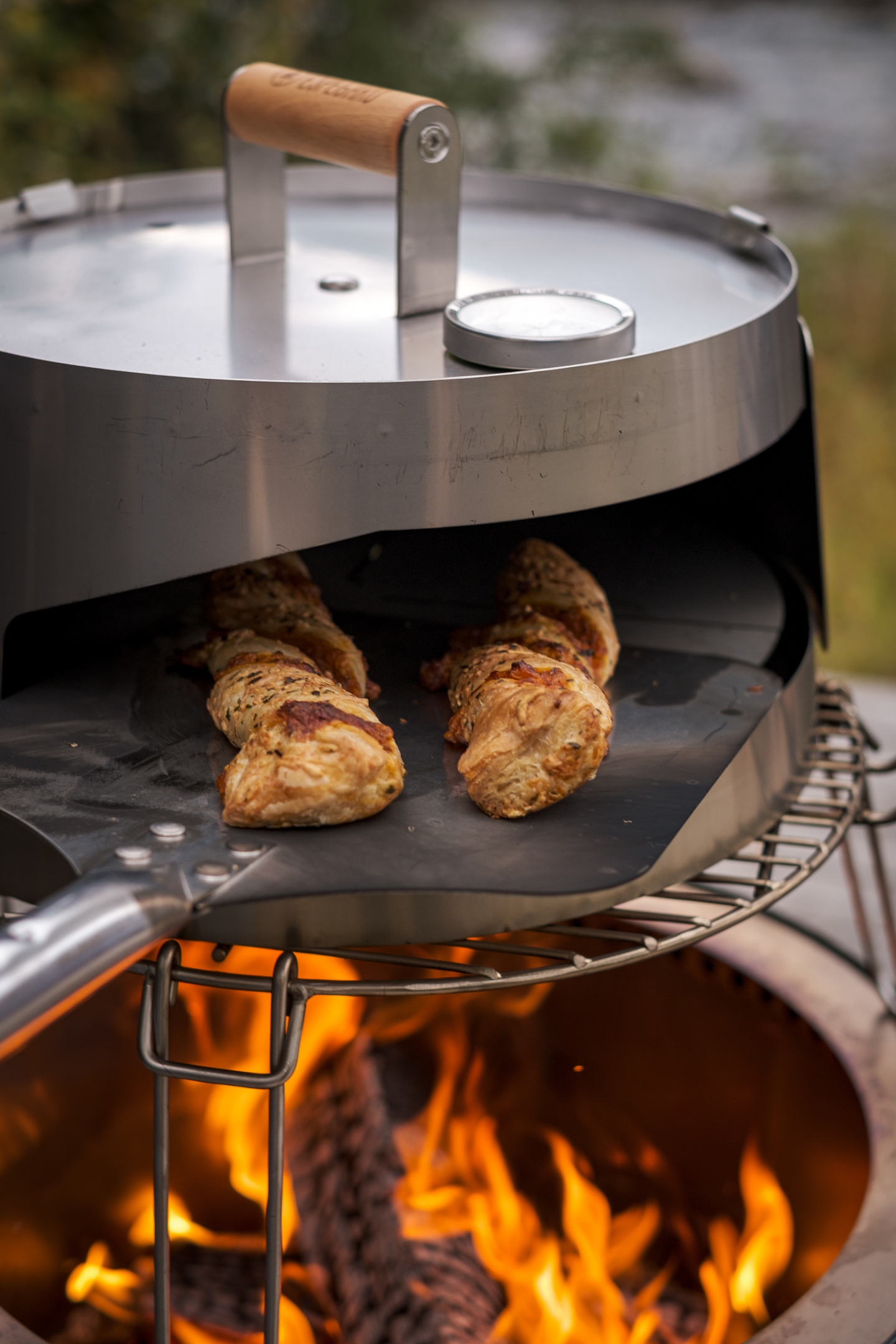 GRILLIRITILÄ PILAR 50 RST, KÄÄNNETTÄVÄT JALAT