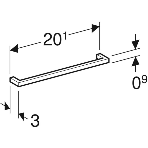 Vedin IDO 19,2cm valkoinen