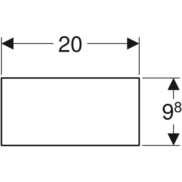 Laatikonjakaja IDO h-jako alalaatikkoon 32,3cm laava