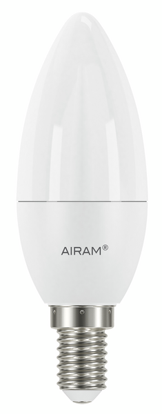 Led kynttilälamppu Airam 5,5W E14 2700K 470lm 4kpl