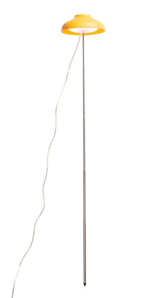 Kasvivalaisin Airam Iris 5W/835 240lm USB keltainen