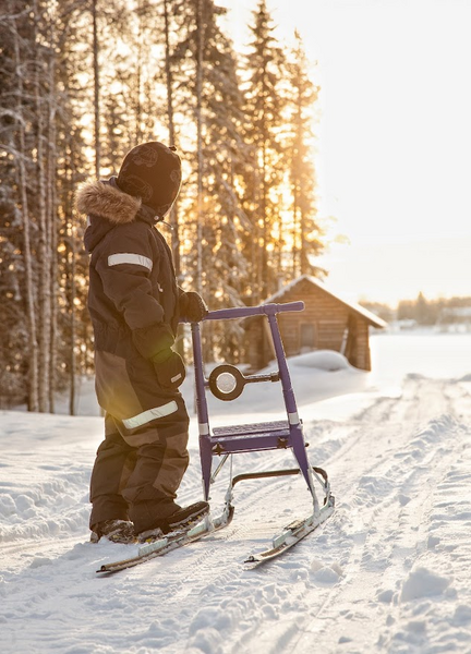 Muksukelkka ESLA pinkki
