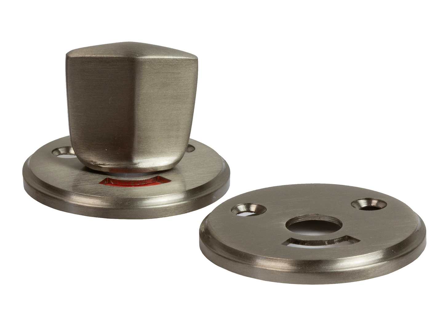 Wc-vääntönuppi Cello 112 messinki harjattu nikkeli