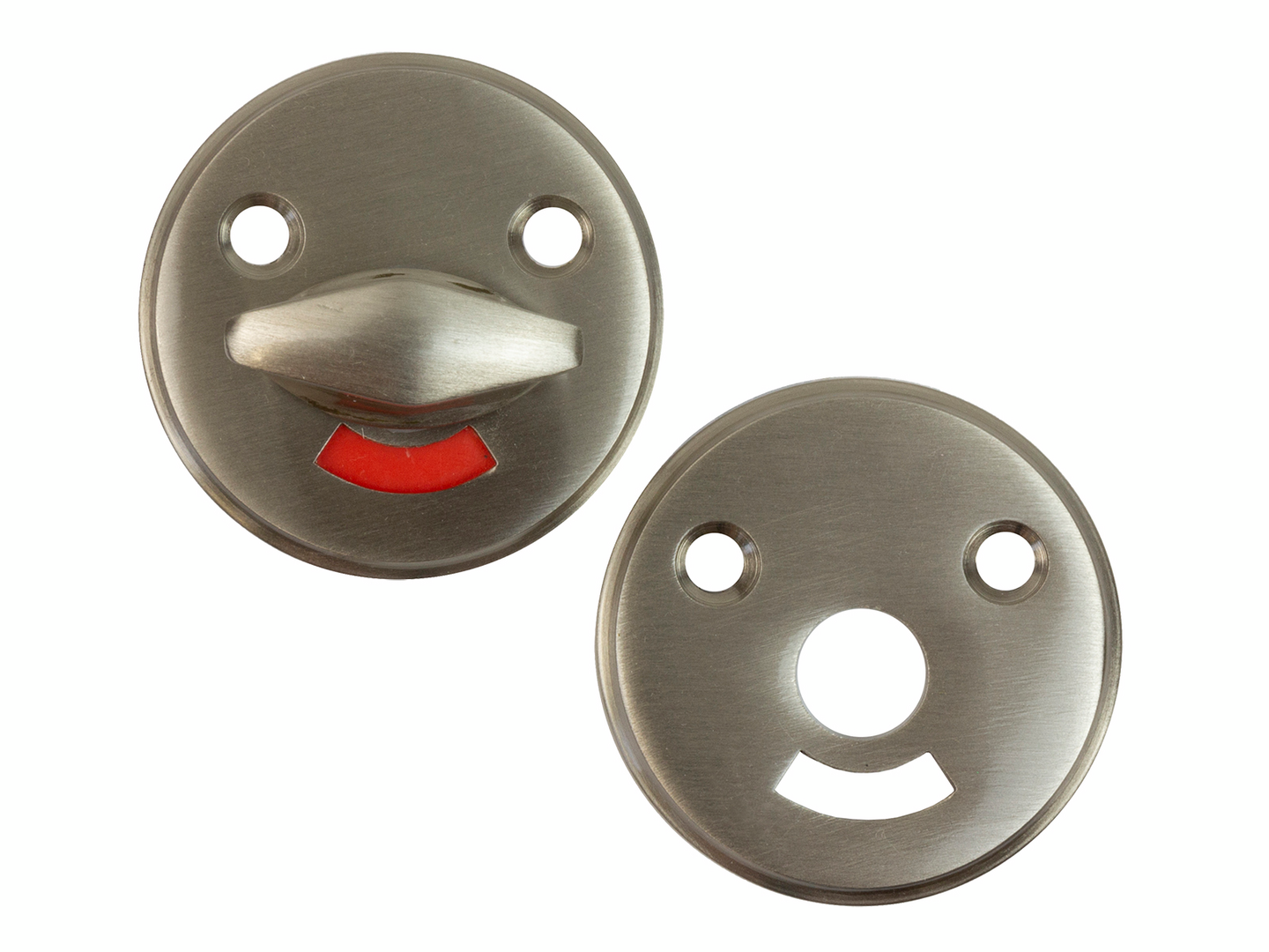 Wc-vääntönuppi Cello 112 messinki harjattu nikkeli