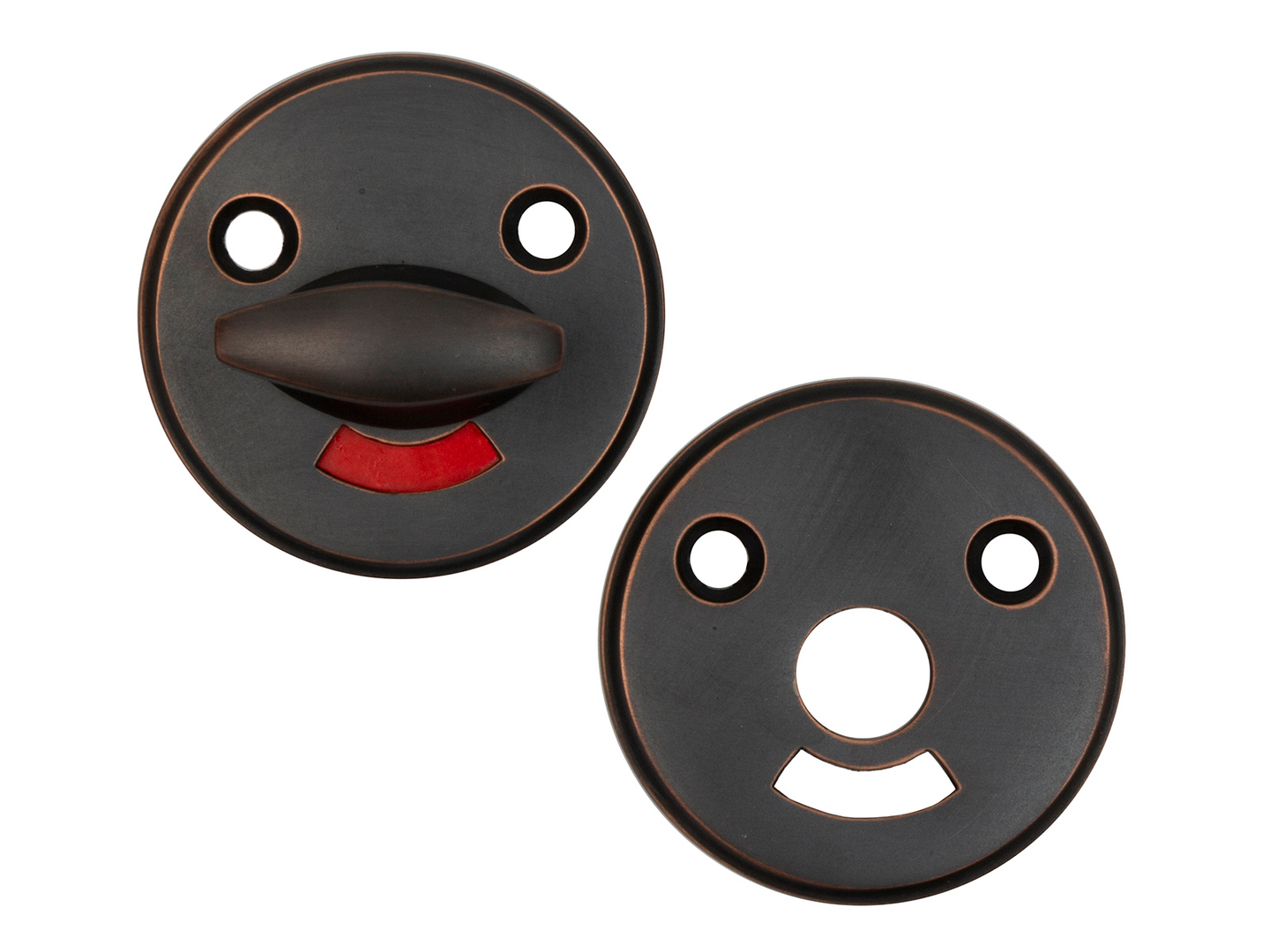 Wc-vääntönuppi Cello 112 messinki antiikkikupari