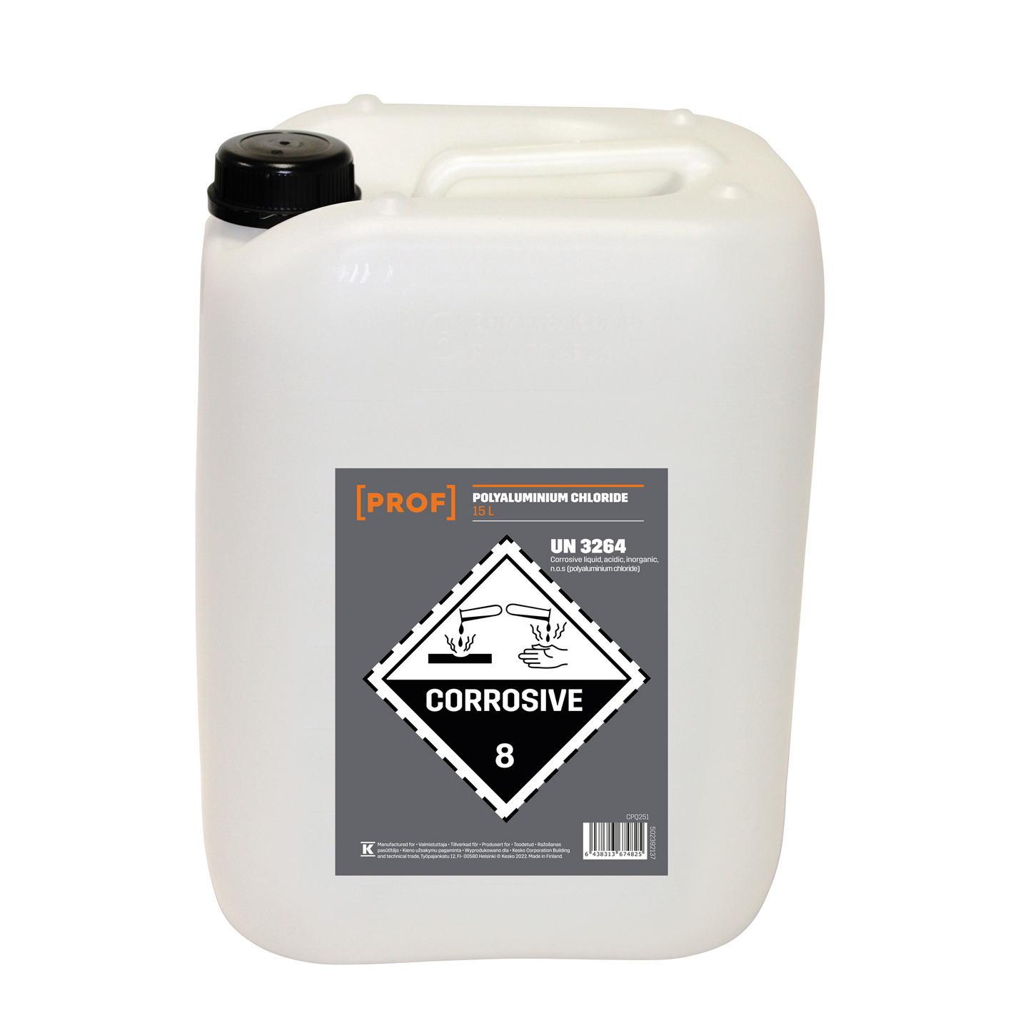 Saostuskemikaali PROF polyalumiinikloridi 20kg 15l