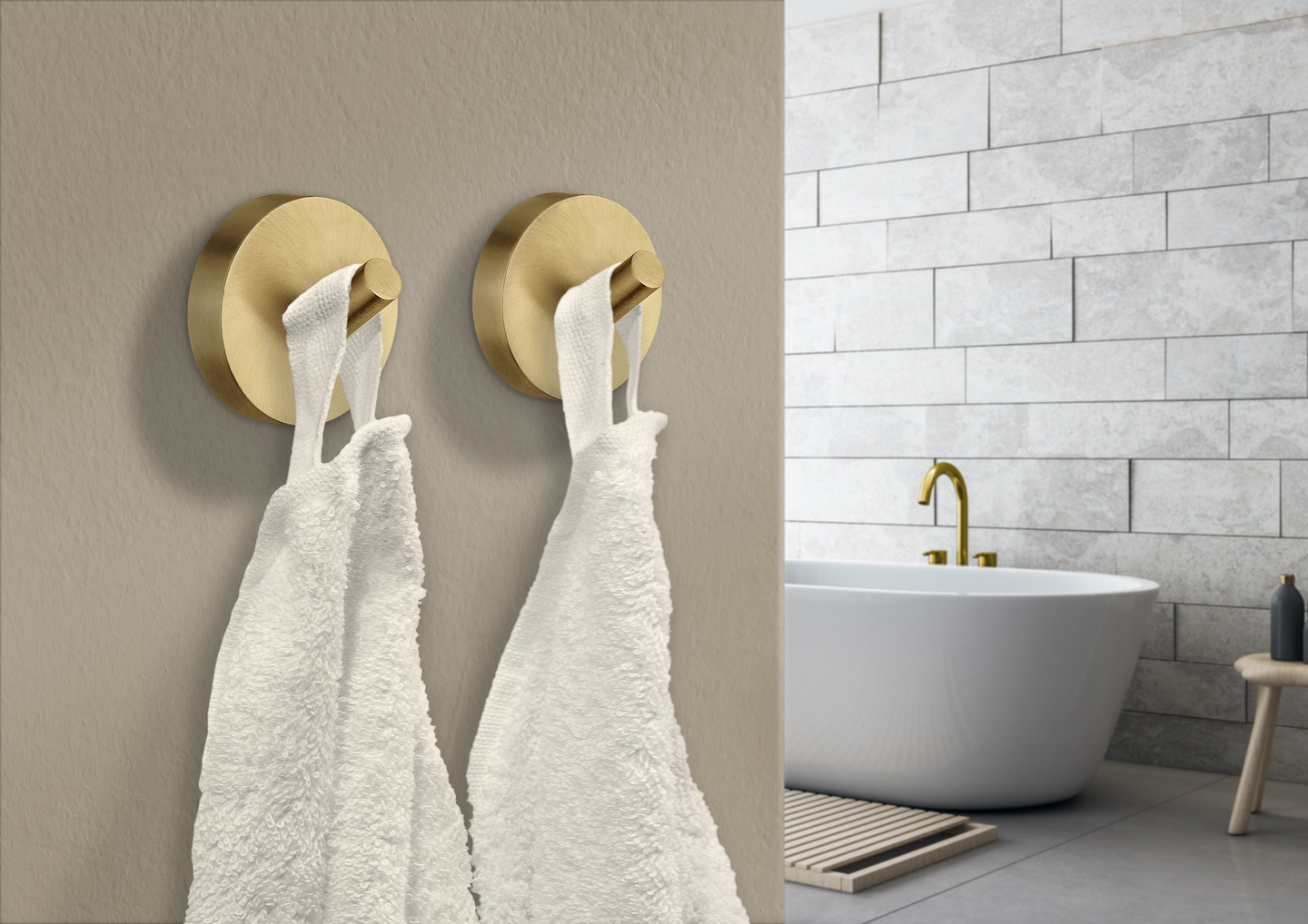 Pyyhekoukku Smedbo Home HV355 harjattu messinki