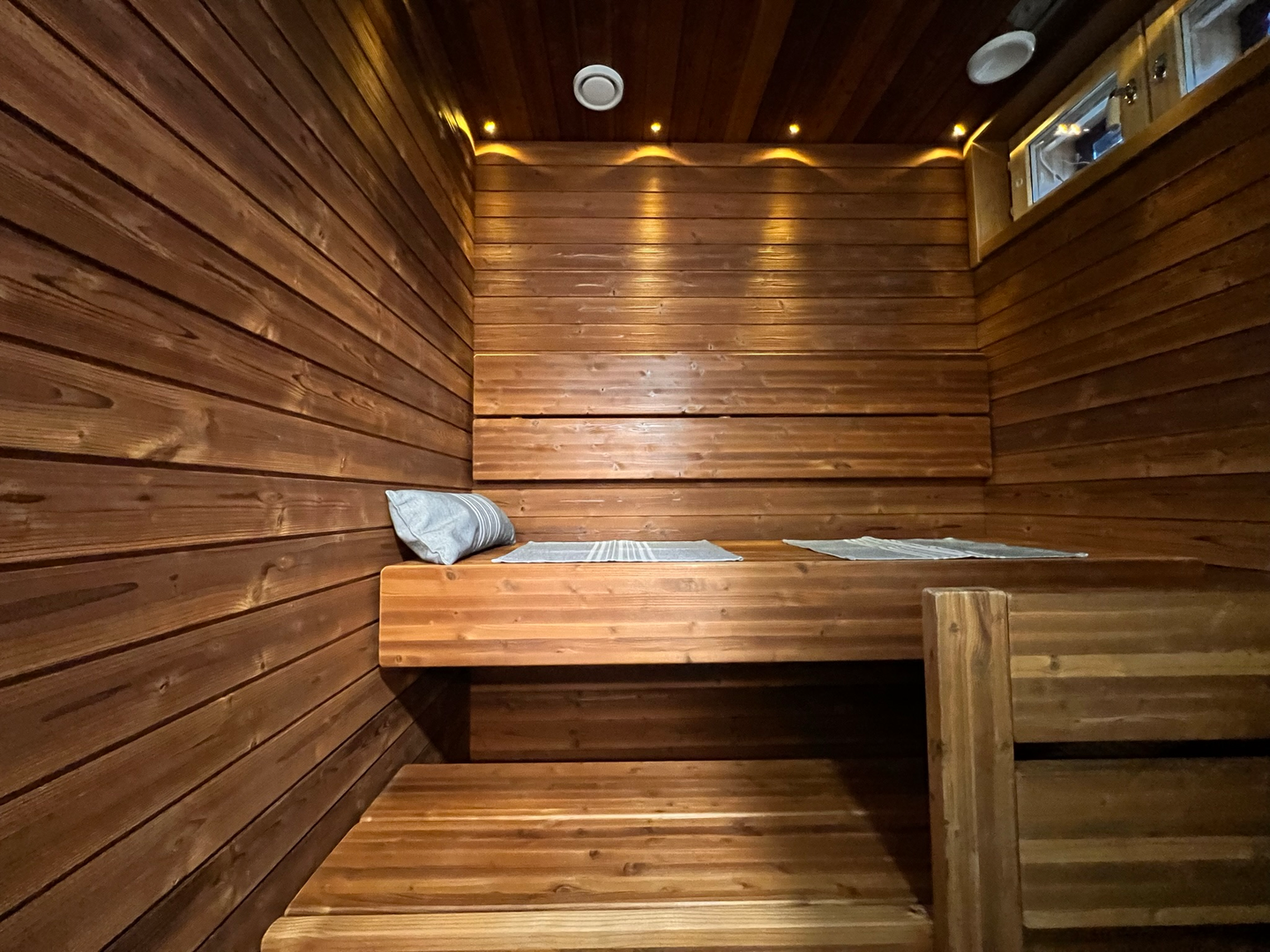 Saunapaneeli Siparila KASKI 15x92x2350 lämpökuusi