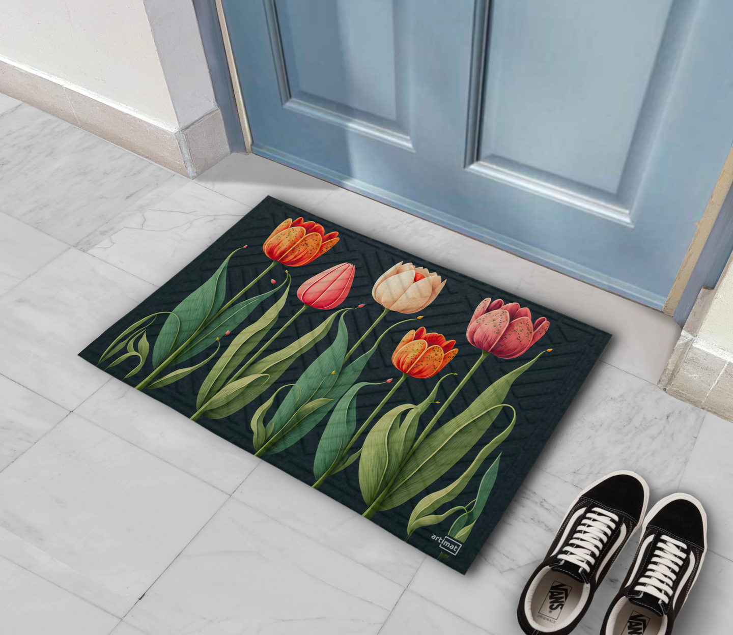 Kynnysmatto Tulppaani 45x75cm