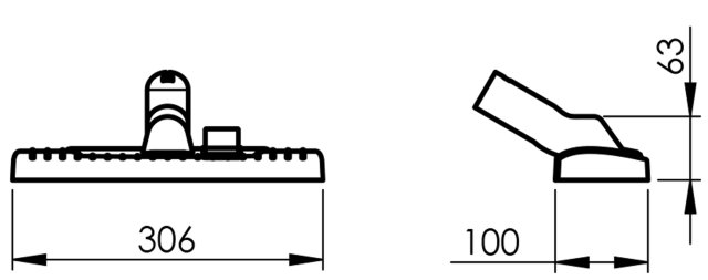 Lattia/mattosuulake Allaway 300 80867