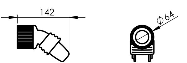 Huonekalukaksoissuulake Allaway 80870