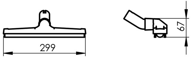 Parkettisuulake Allaway 300 80991