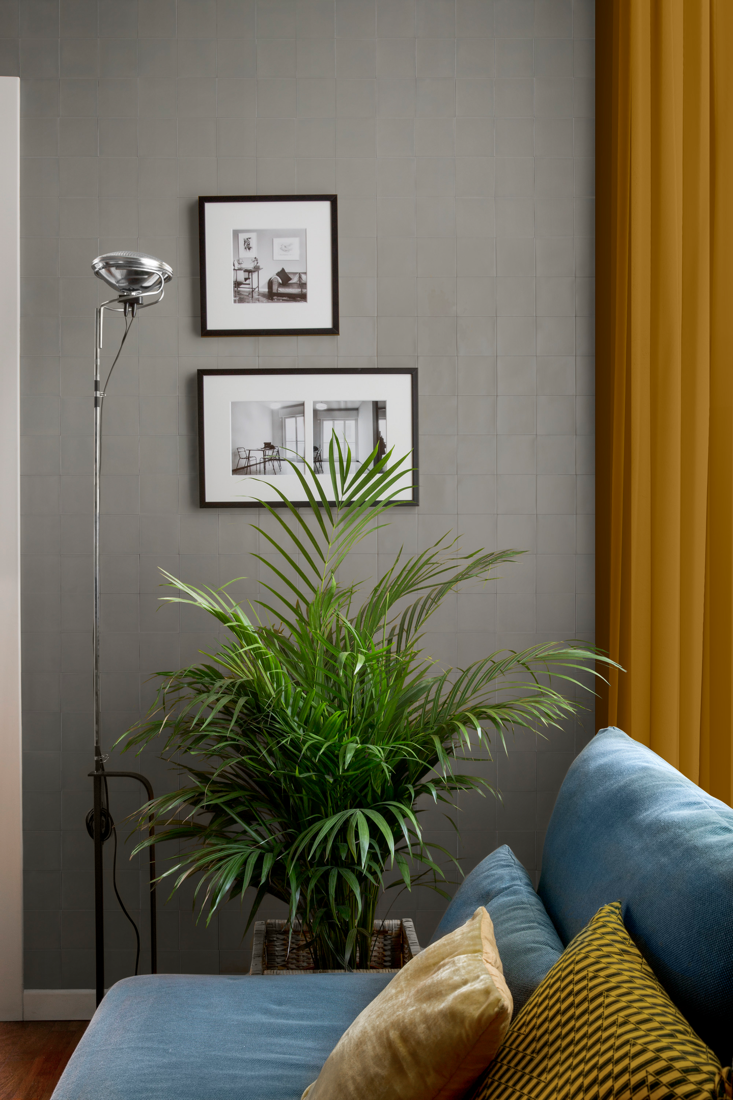 Lattialaatta Confetto 10x10 harmaa matta 0,68m²