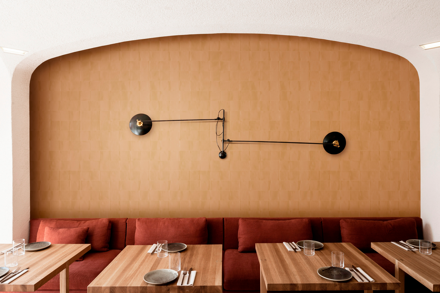 Lattialaatta Cello Confetto 10x10 terra matta 0,68m²