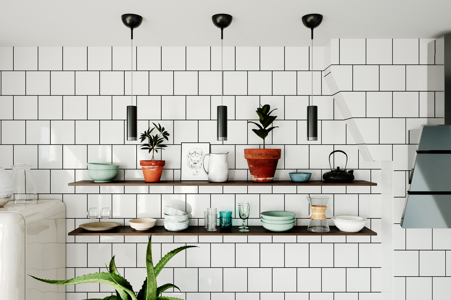 Riippuvalaisin By Rydéns Puls musta