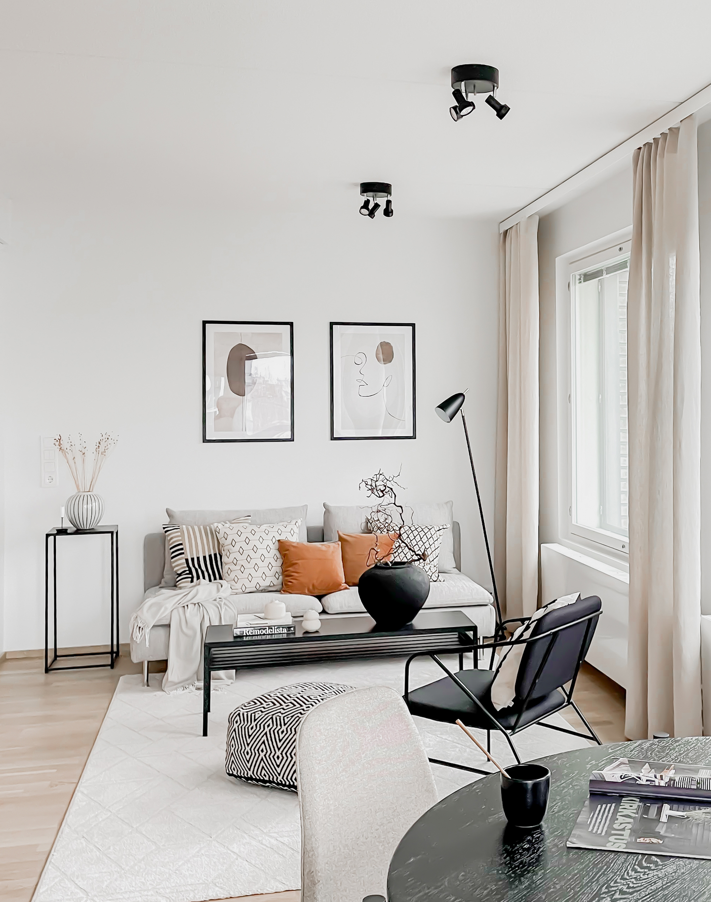 Spottivalaisin Sessak Colton 3-osainen musta