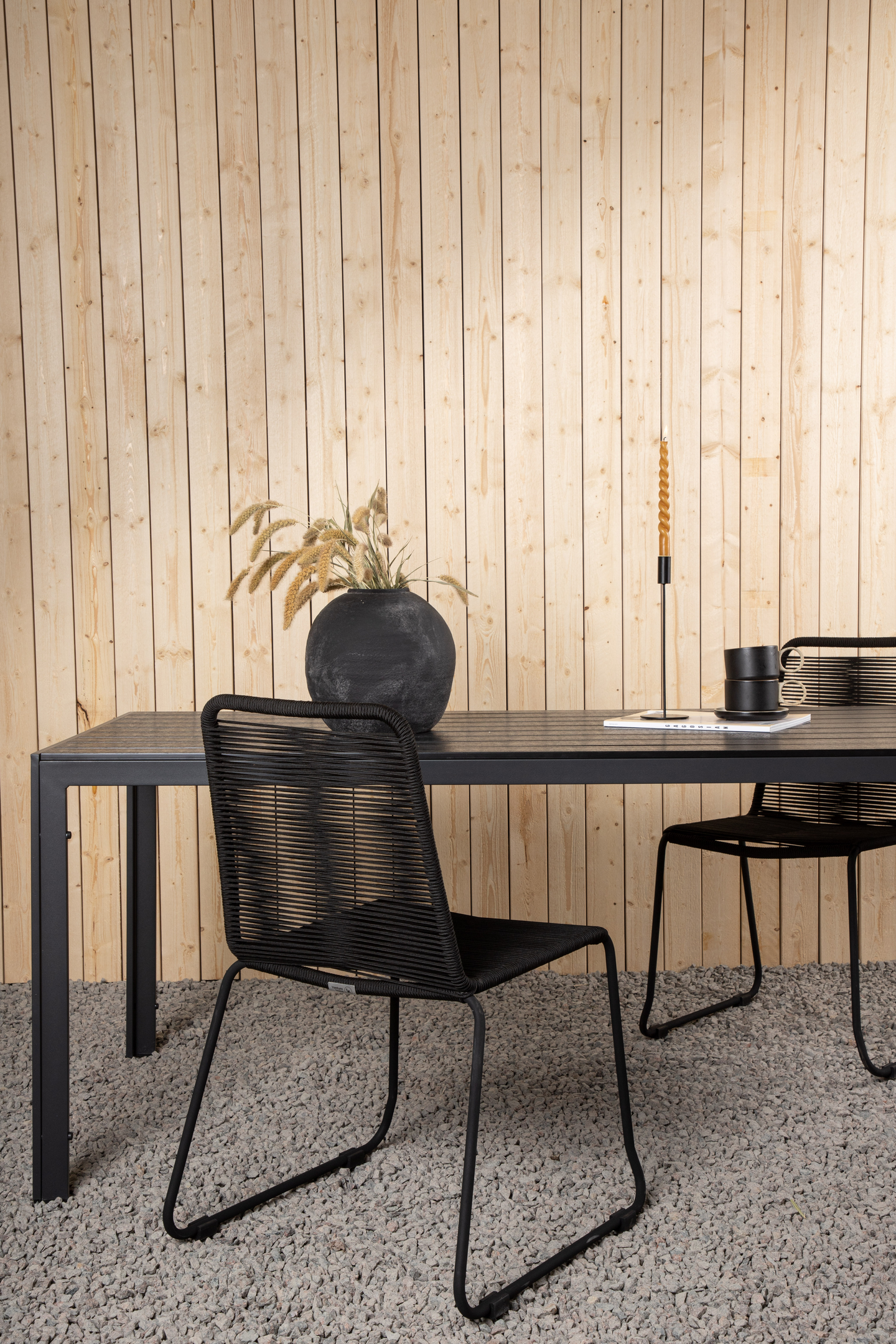 BORD CELLO SALLY 205X90 - SVART