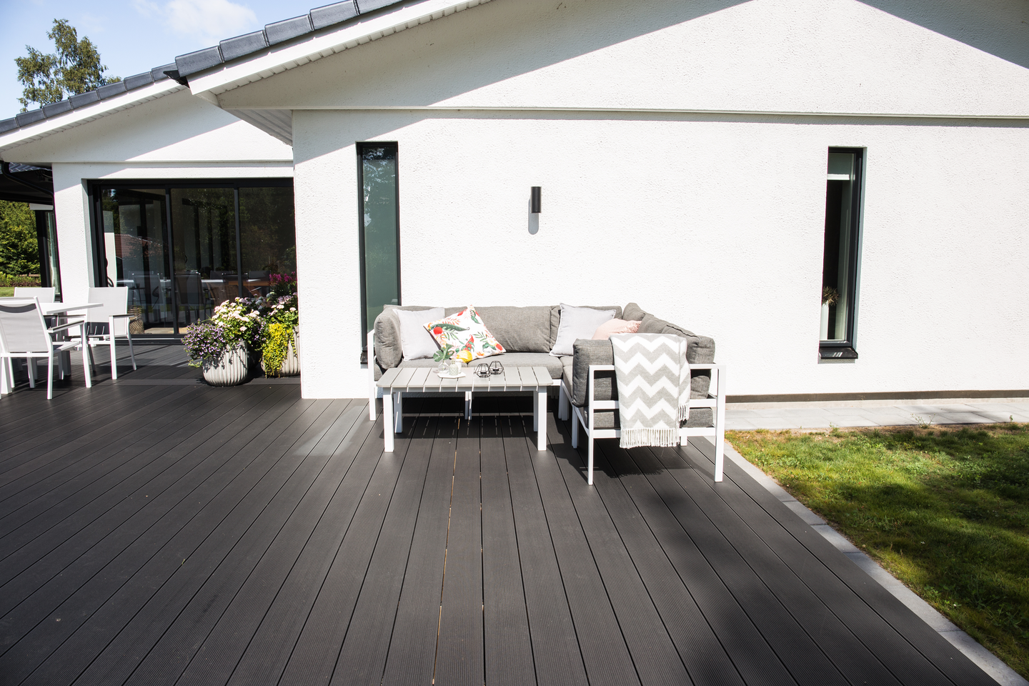 EKENÄS CELLO MELLANDEL- VIT ALU /GRÅ