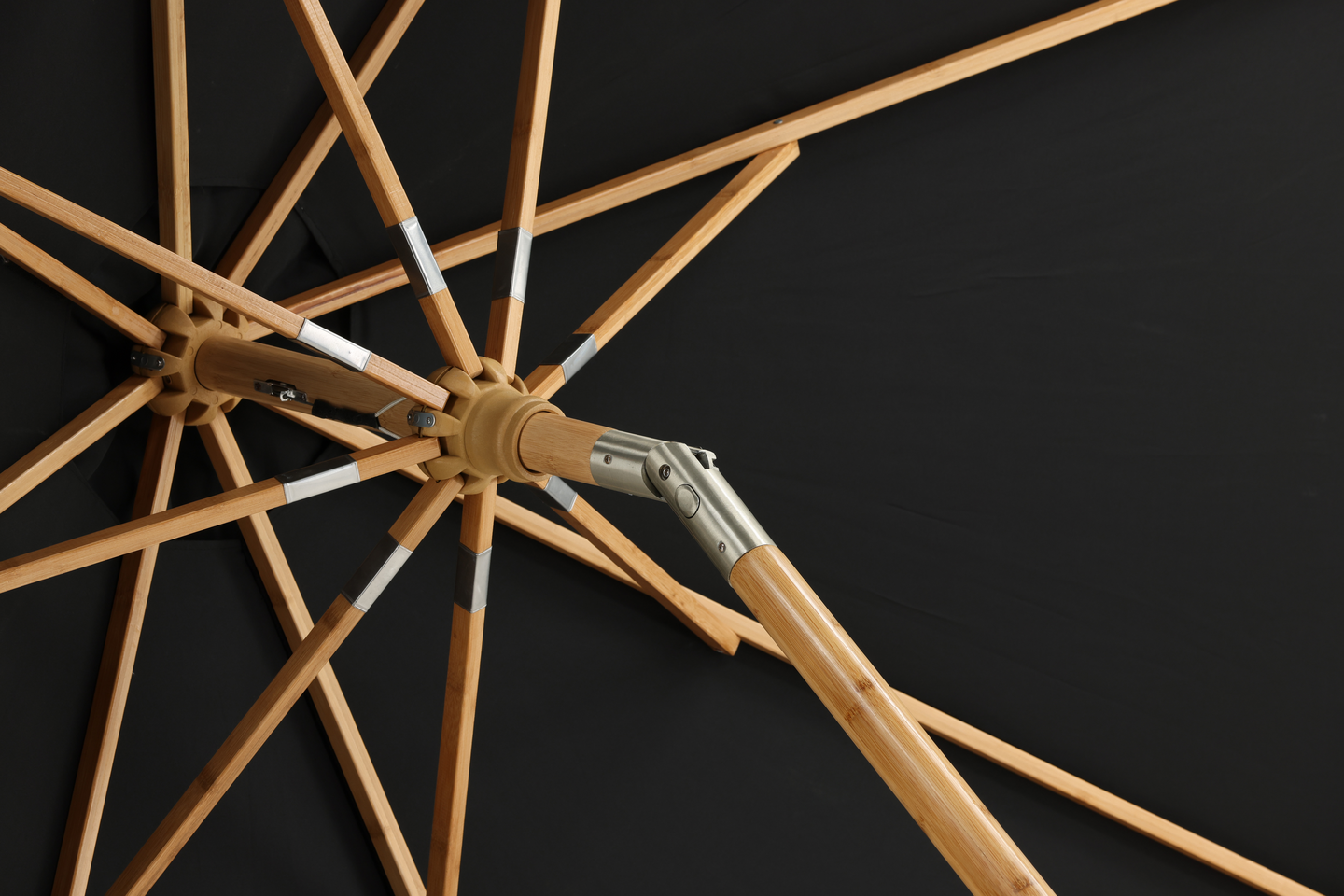 PARASOLL CELLO CONNY- SVART - 270CM