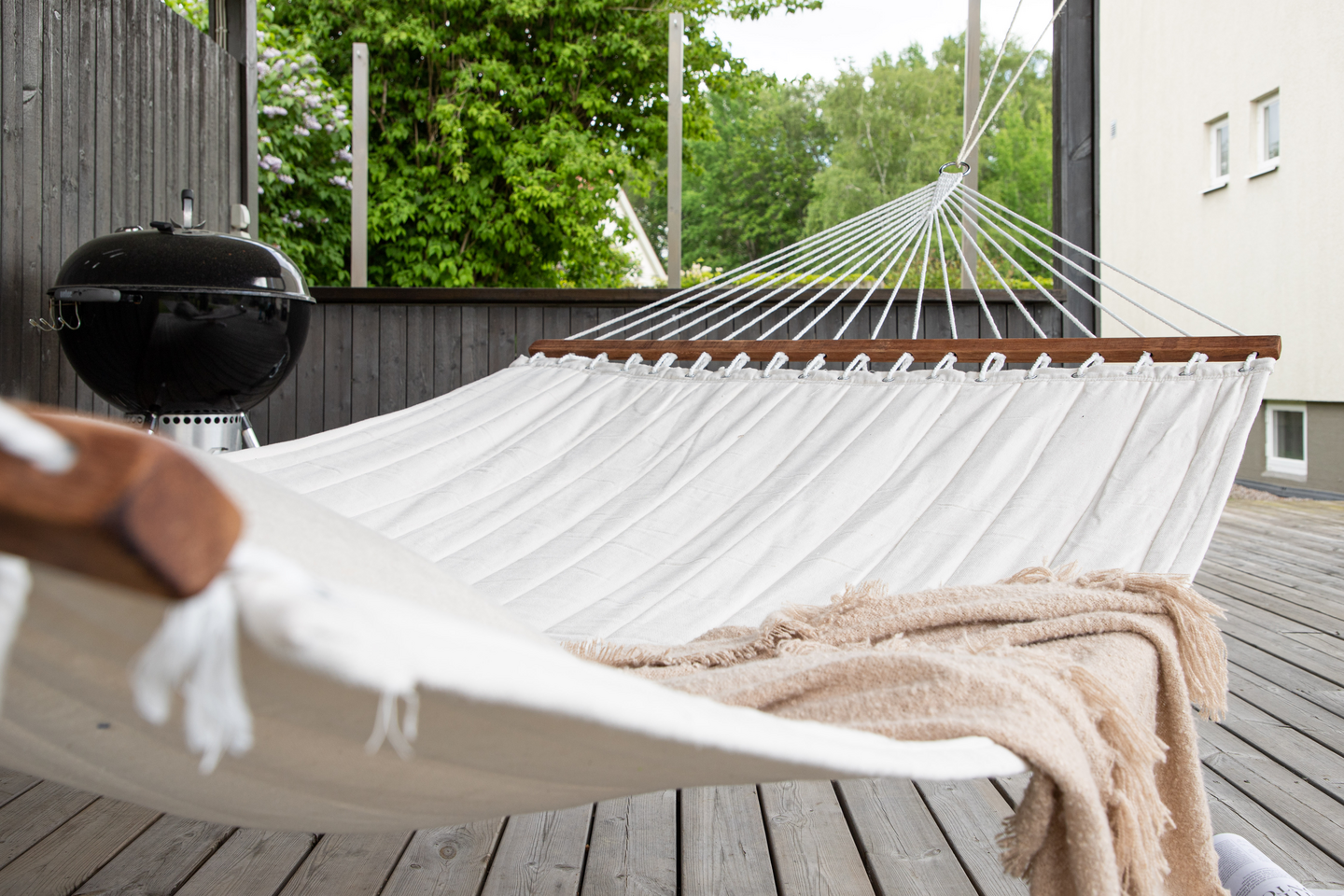 HÄNGMATTA CELLO HEDDA- DUBBEL, OFFWHITE