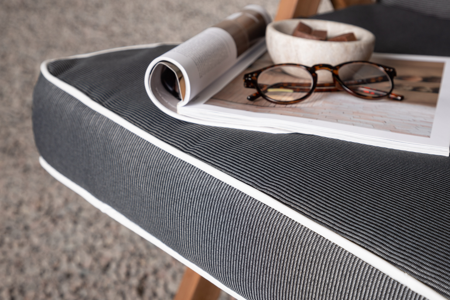 HÖG CELLO RYGGDYNA FRIDA- GRÅ