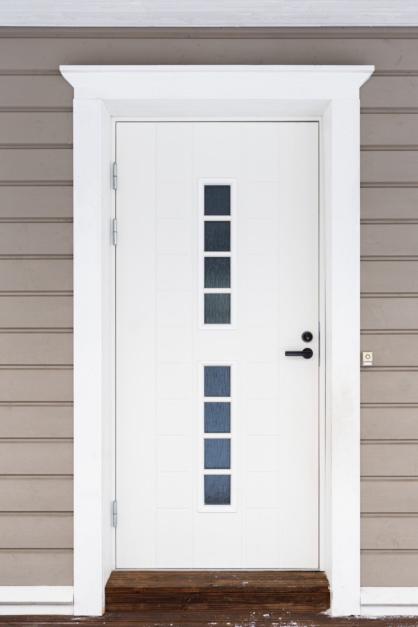 Ulko-oven painike Abloy Forum 4/007 messinki musta 60-80