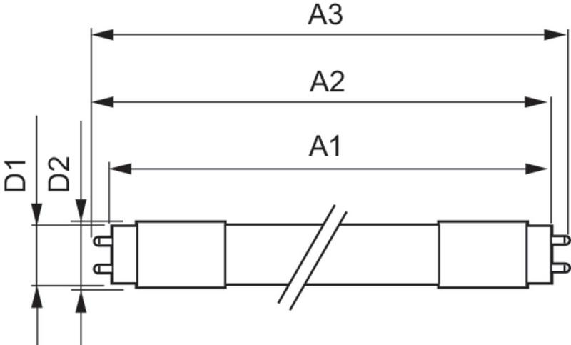 Led-valoputki Philips CorePro UN T8 600mm HO 8W 840