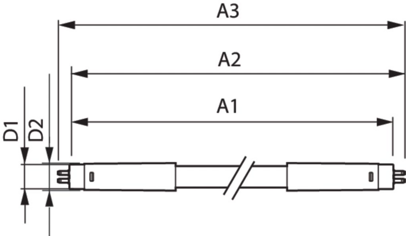 Led-valoputki Philips Master LeDTube HF T5 1200mm HE 16.5W 830