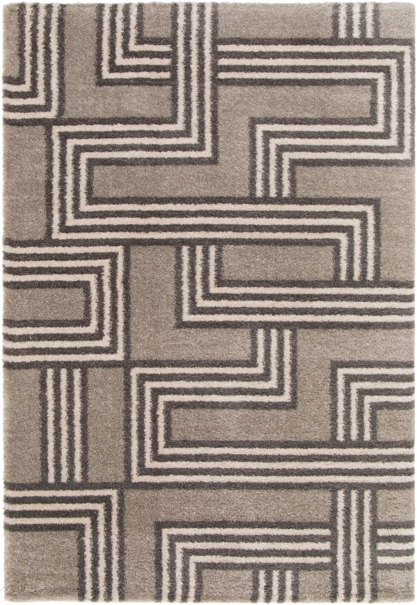 Nukkamatto Cello Luxe 160x230cm harmaa/luonnonvalkoinen