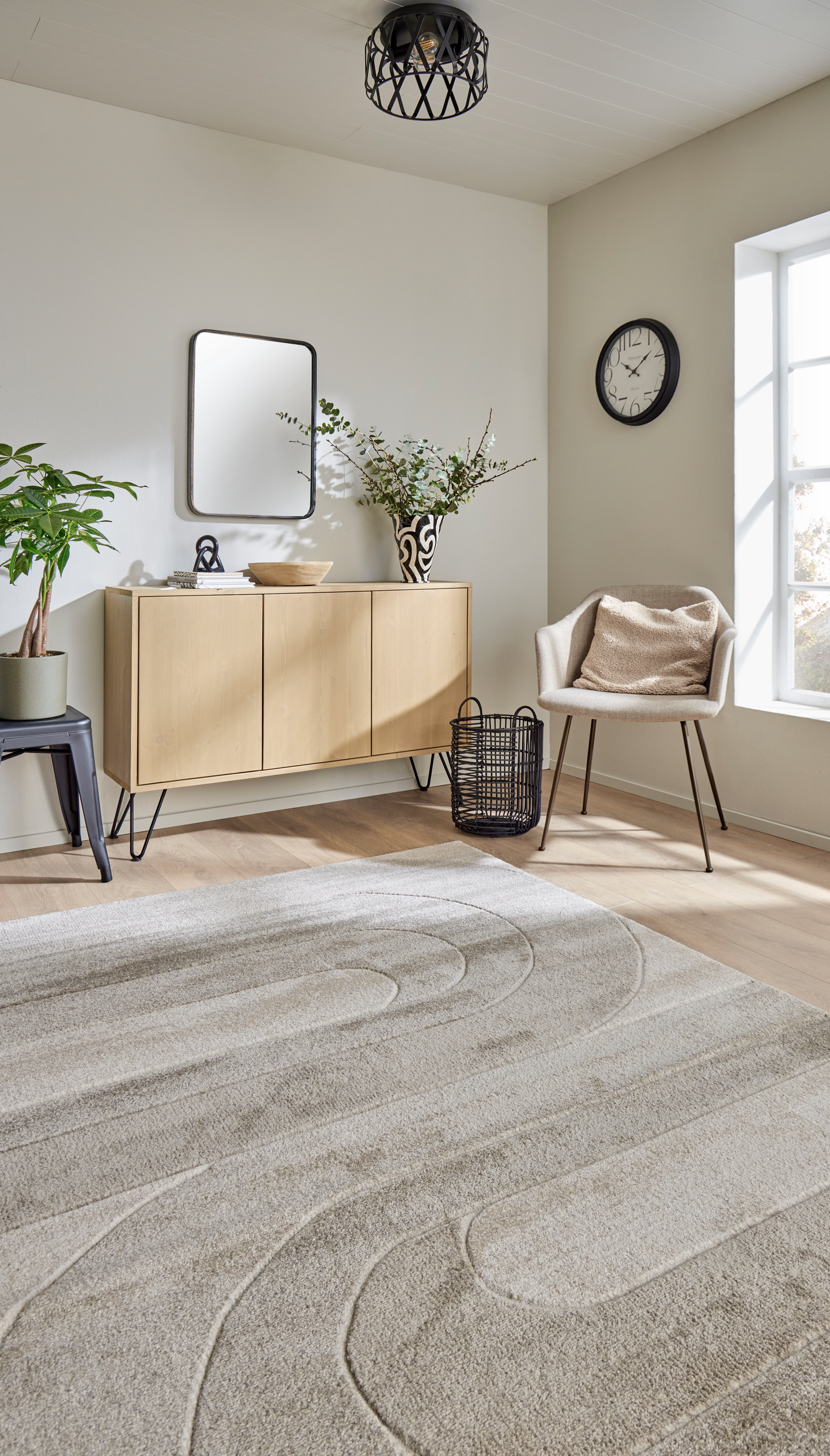 Nukkamatto Cello Ring 160x230cm vaaleanharmaa