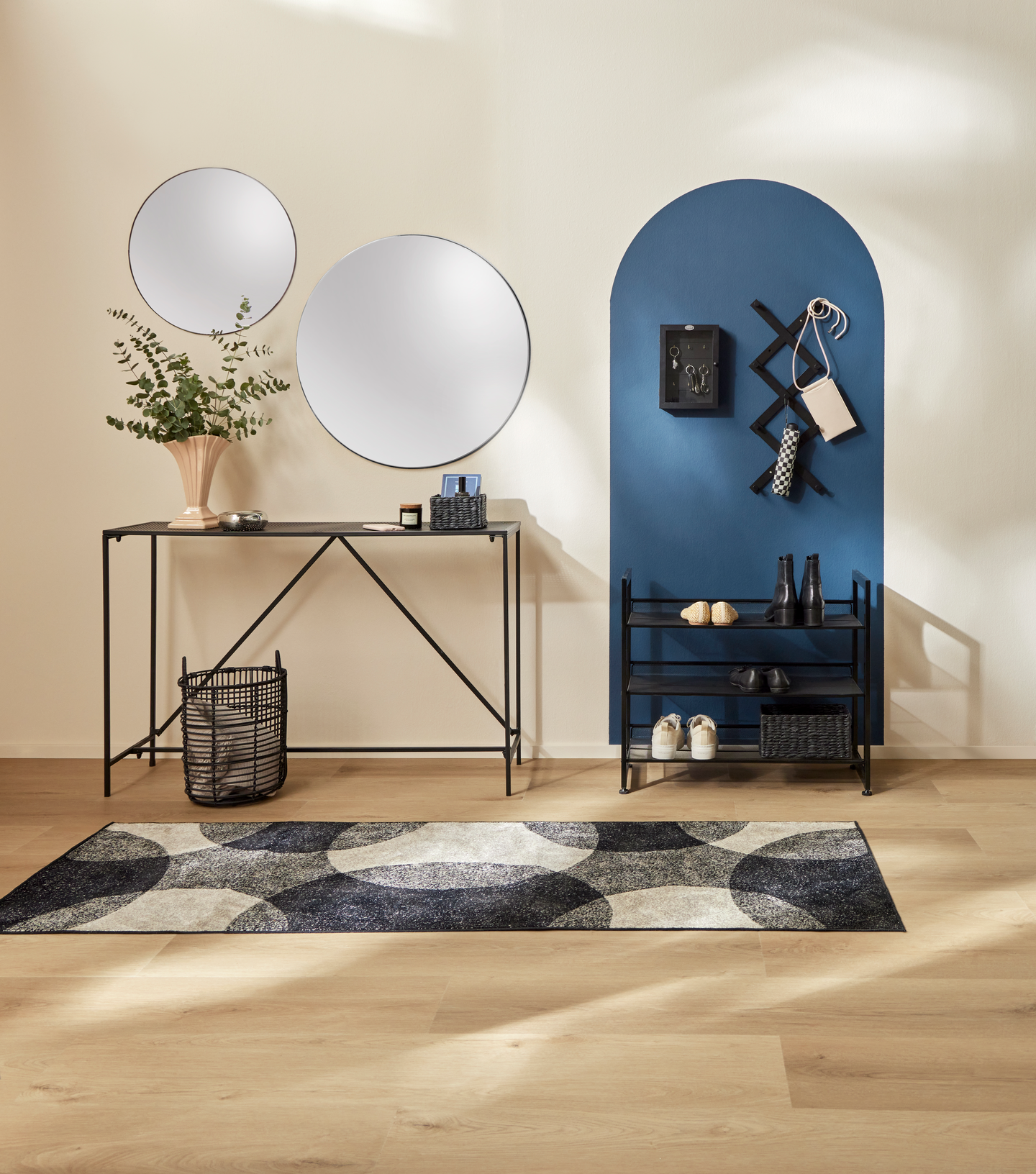 Sisustusmatto  Cello Ballo 150x230cm harmaa multi