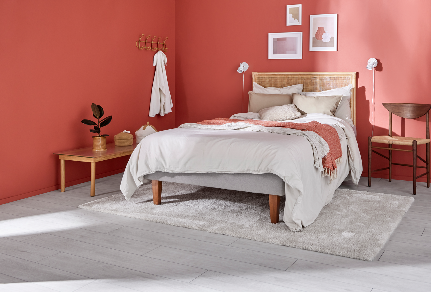 Nukkamatto Cello Luxe 80x150cm luonnonvalkoinen