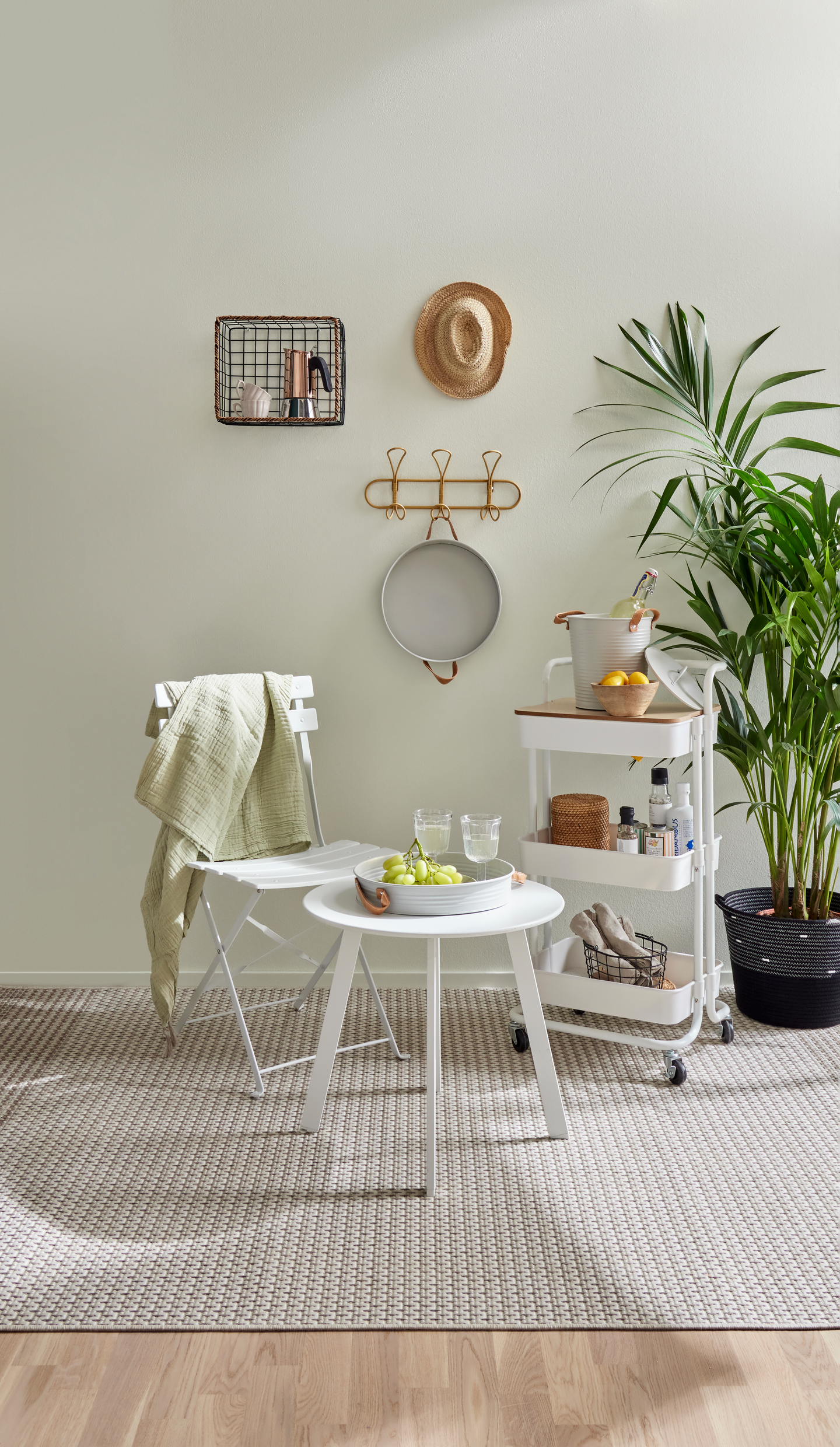 Sisustusmatto Cello Raita 200x290cm beige