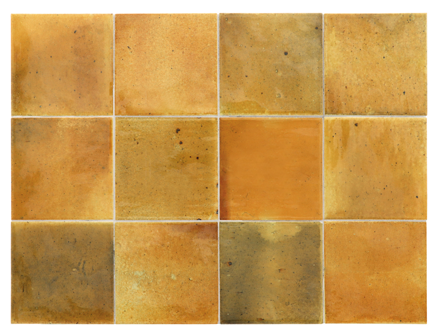 Seinälaatta Cello Hanoi 10x10 keltainen 0,6m²