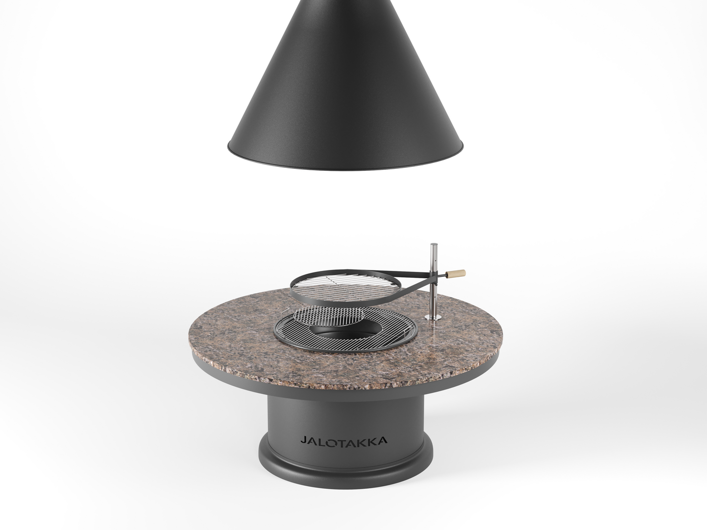 PÖYTÄGRILLI APETIT JTG/3  MATALA JALKA