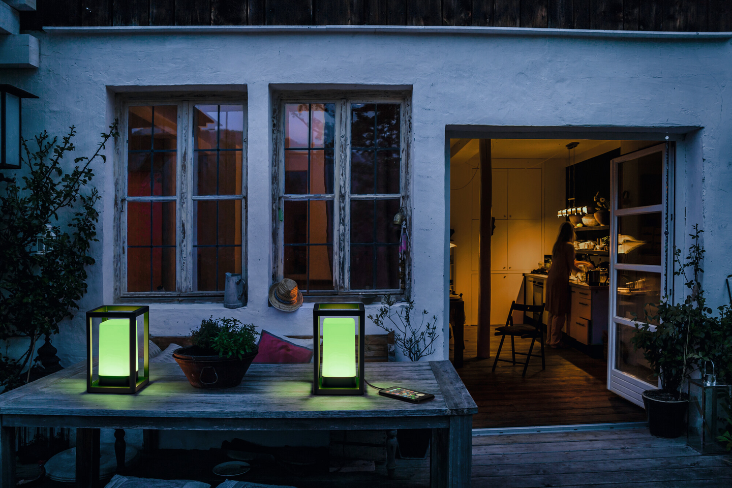 Ulkopöytävalaisin LEDVANCE SMART+ Table Frame Powerbank RGBW 270lm ladattava USB