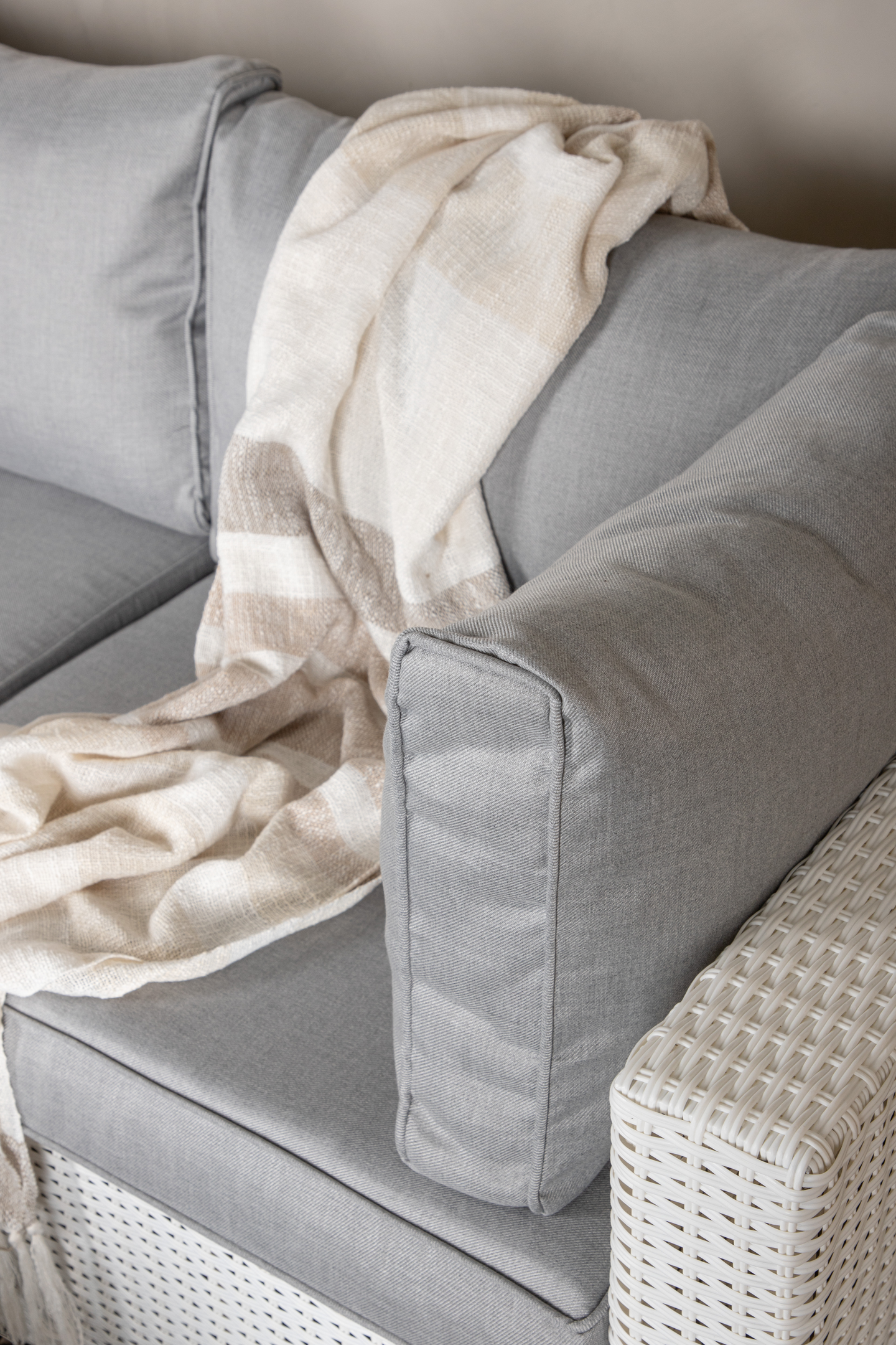 MODUL CELLO SOFFGRUPP ANTON- VIT/GRÅ