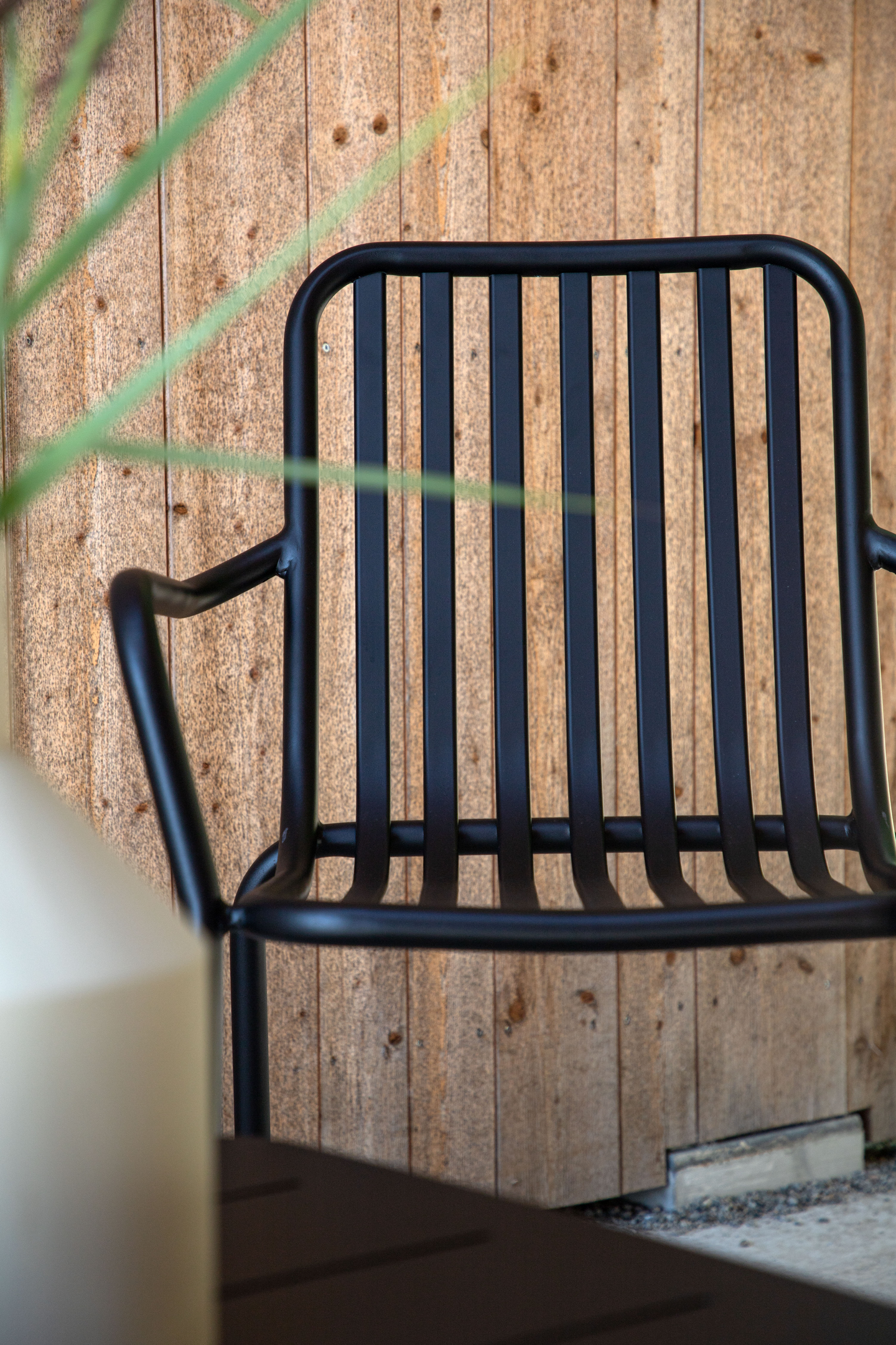 MATSTOL CELLO PÄR ALU - SVART 2-PACK