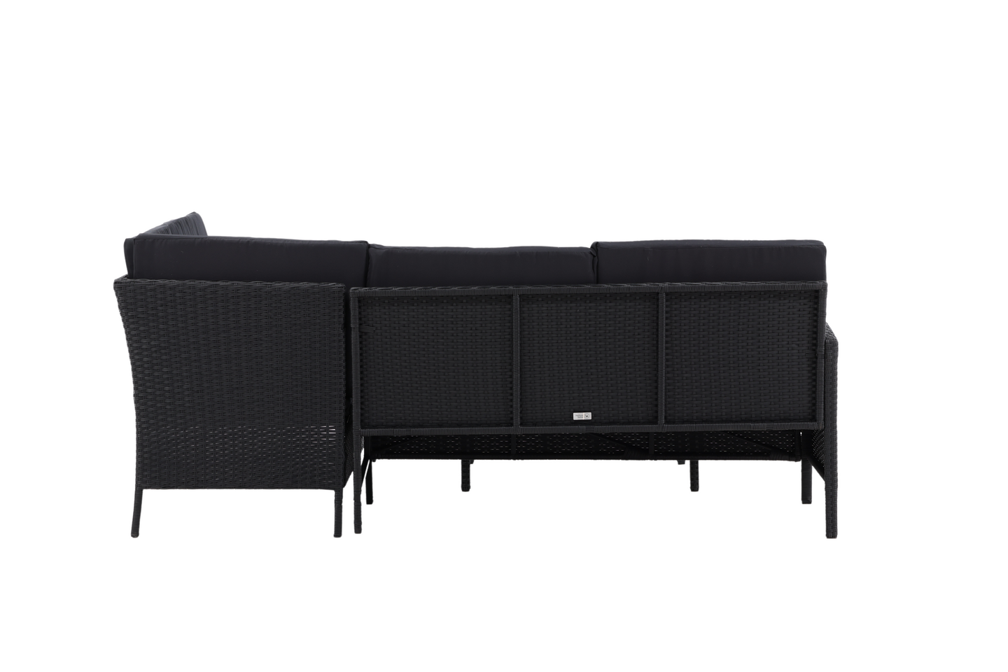 HÖRNSOFFA CELLO KNUT-  SVART/SVART