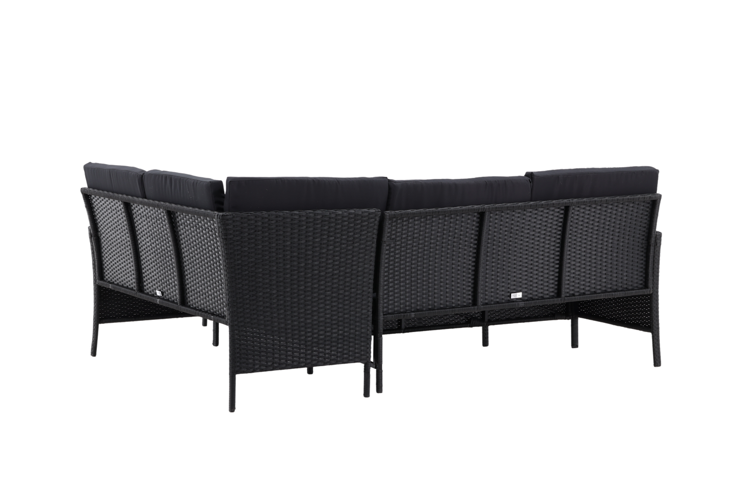 HÖRNSOFFA CELLO KNUT-  SVART/SVART