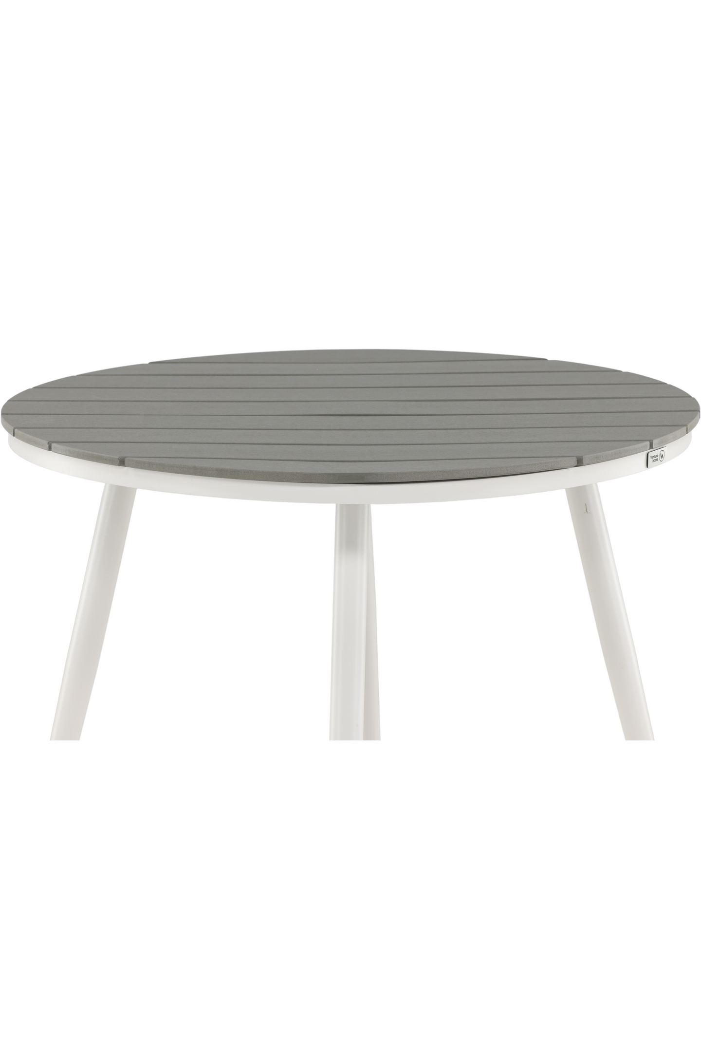 MATBORD CELLO SALLY VIT/GRÅ - D:90