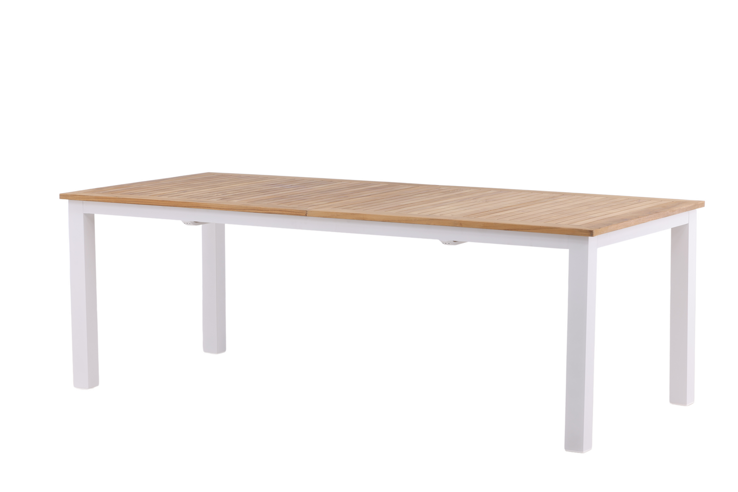 BORD CELLO PALMA 224/324 - VIT/TEAK