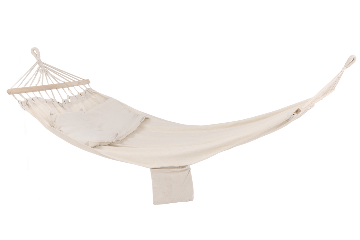 HÄNGMATTA CELLO ANITA TRÄ/TYG - VIT