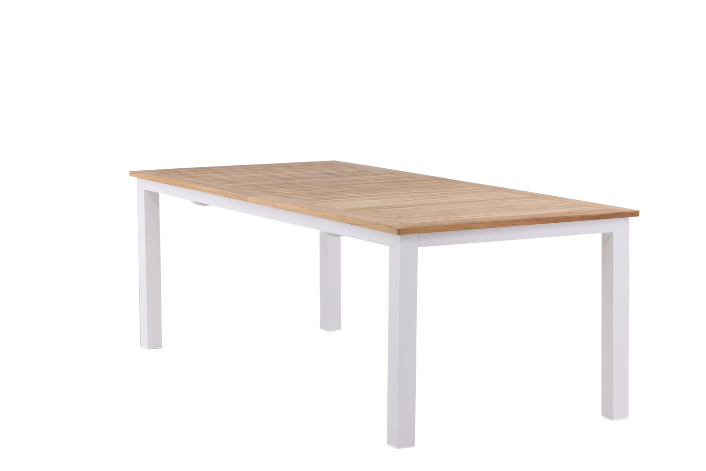 BORD CELLO PALMA 224/324 - VIT/TEAK