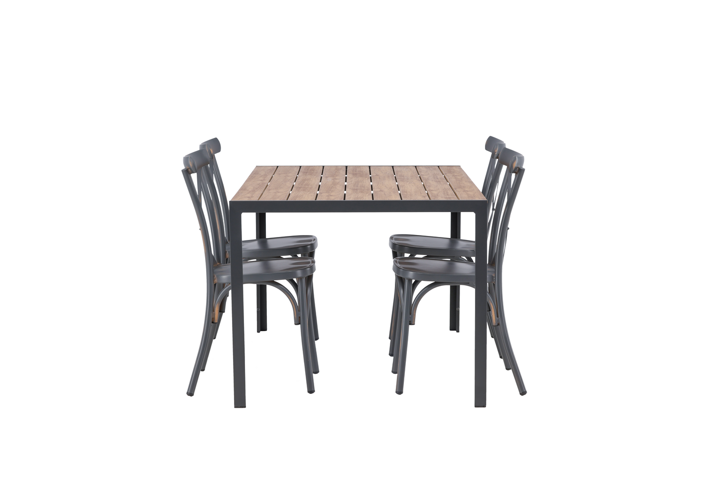 MATBORD CELLO SALLY SVART/NATUR, 90X150