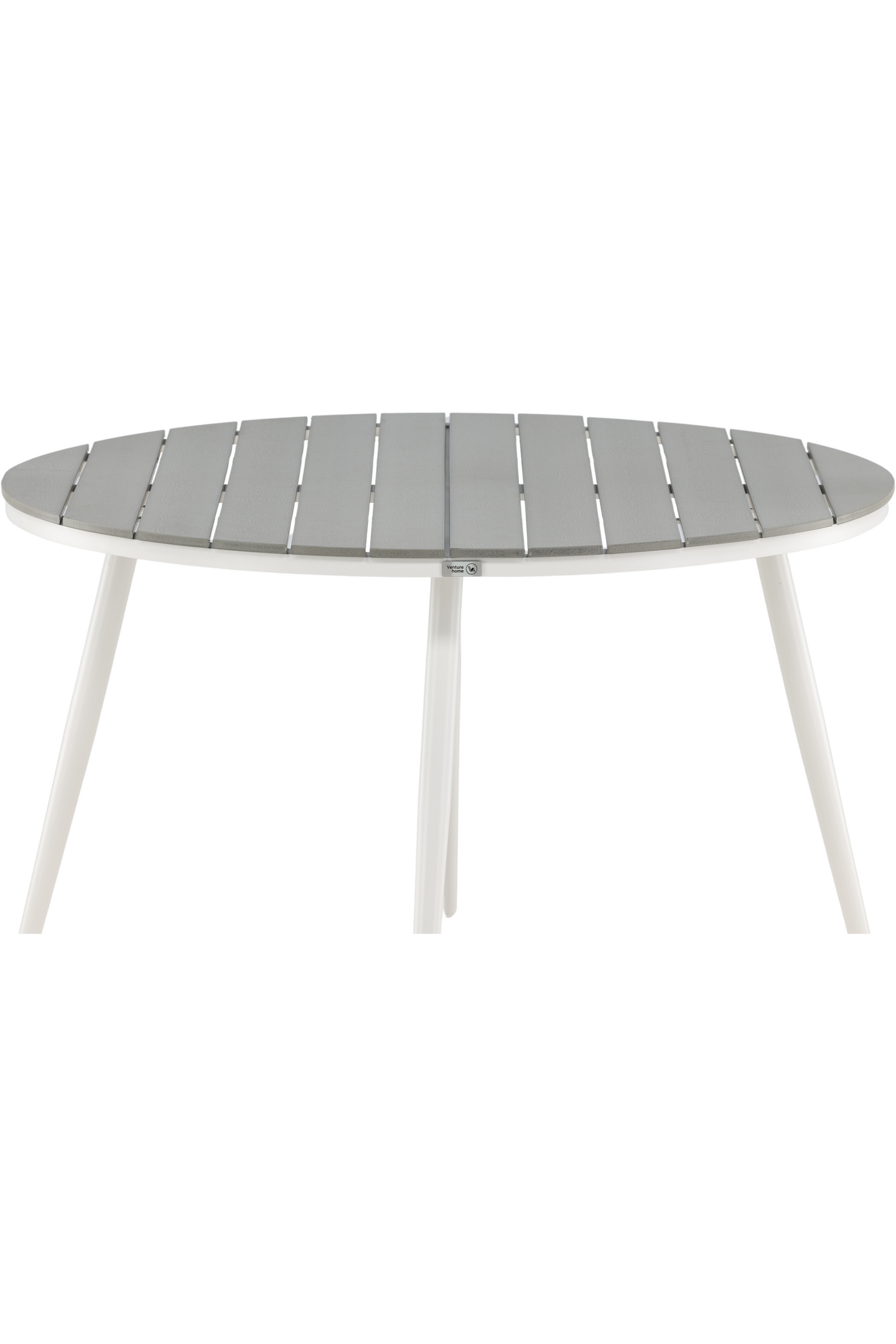 MATBORD CELLO SALLY VIT/GRÅ- D:120