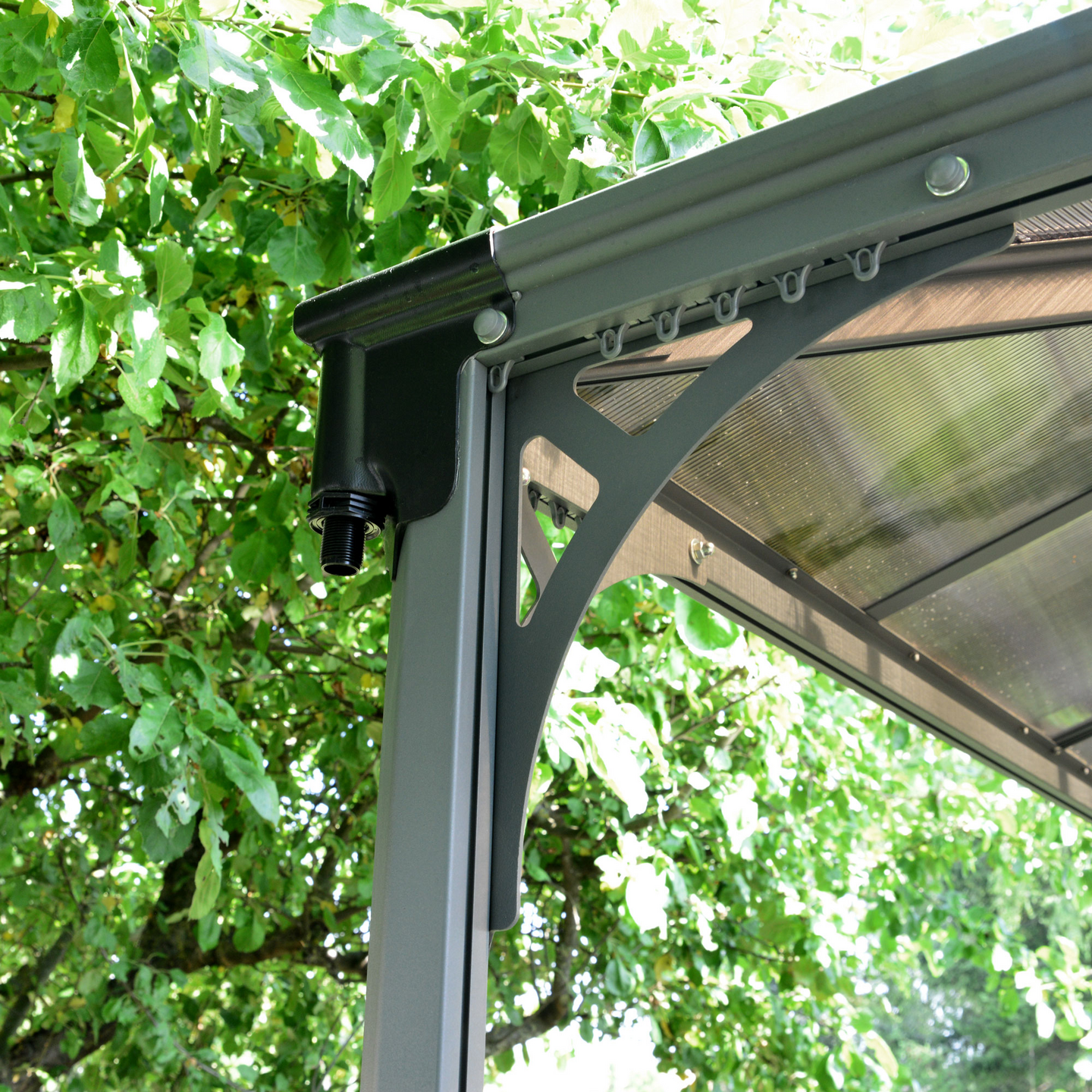 Pergola Palram Martinique 5000 493x359x286cm antrasiitti