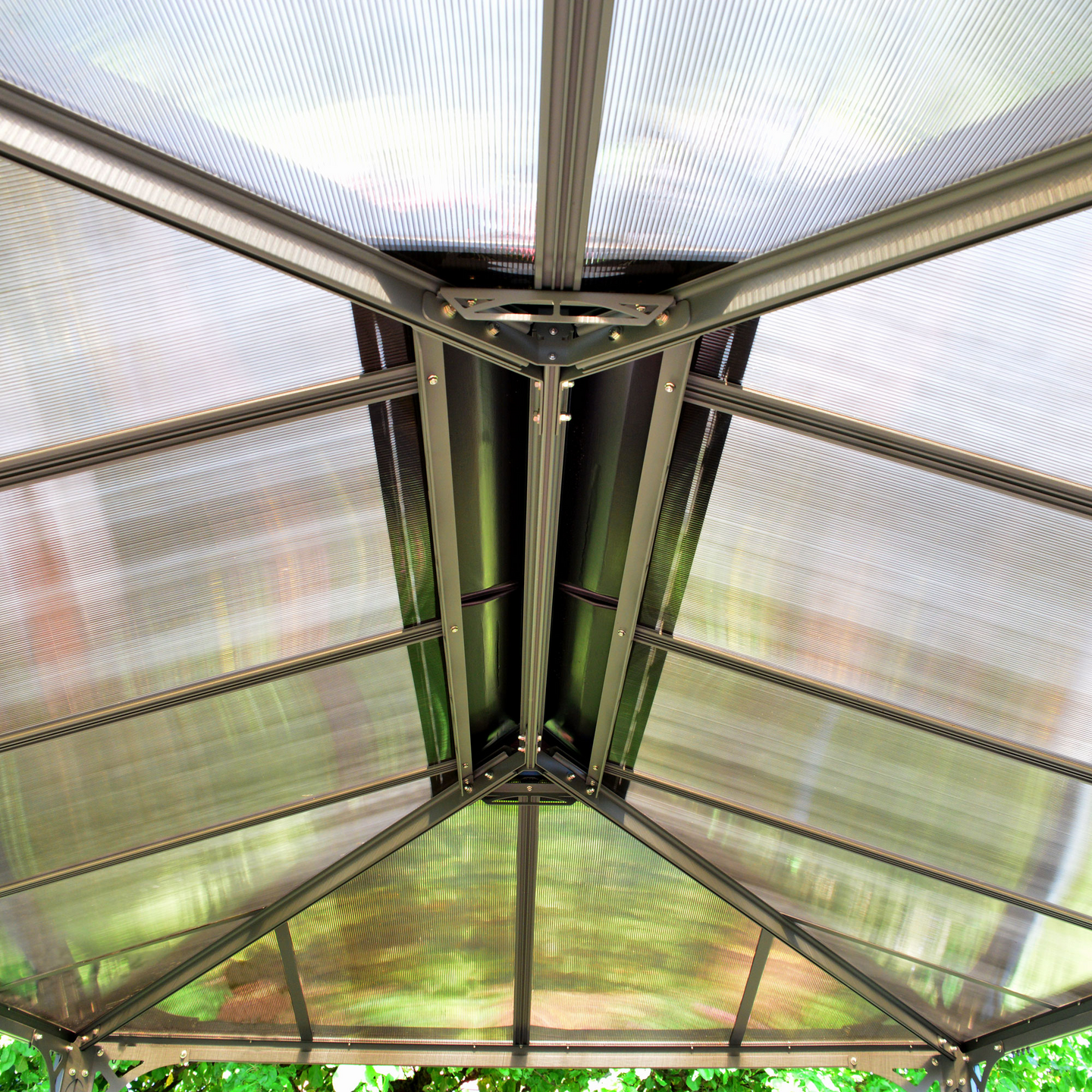 Pergola Palram Martinique 5000 493x359x286cm antrasiitti